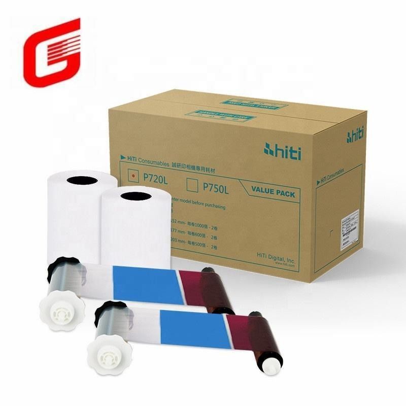Verbessern Sie Ihr Druckspiel mit Hiti P750L 5x7&quot; 127x177 mm Fotopapier und Band Kit