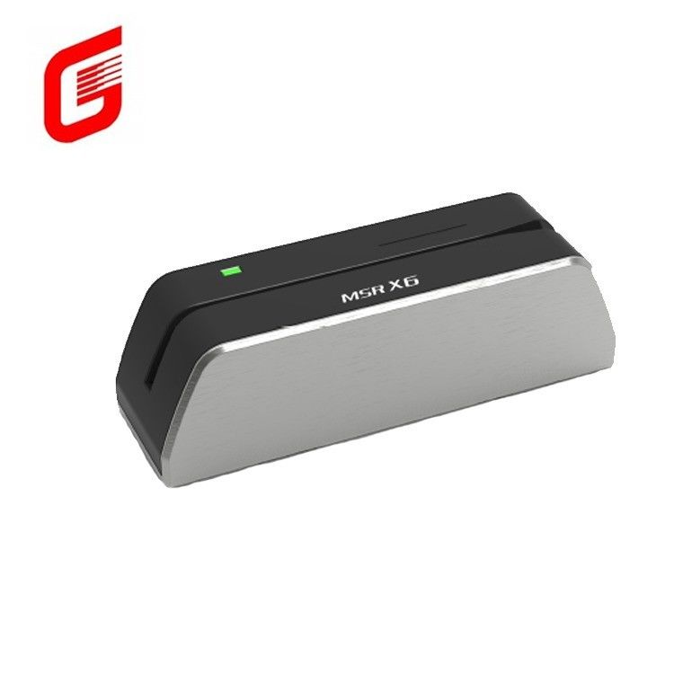 Kunststoff MSR-X6 Magnetstreifen Smart USB Kartenleser Schreiber mit Multi in 1 Slots