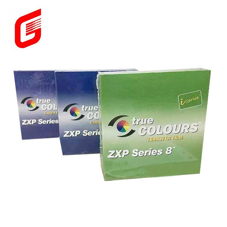 YMCK Farbbandübertragungsfilm für Zebra ZXP Serie 8 ZXP 9 Kartendrucker 1250 Bilder