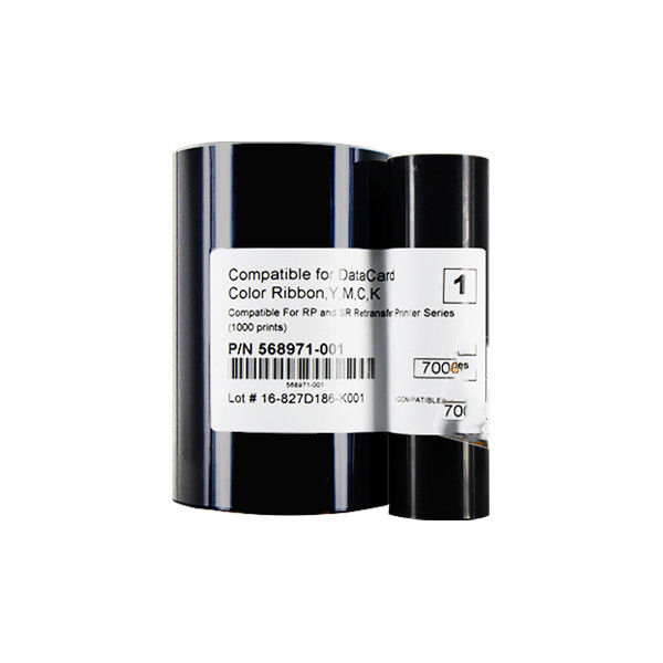 Hohe Kompatibilität Kompatible Datenkarte YMCK Farbband / Retransferfilm 568971-001