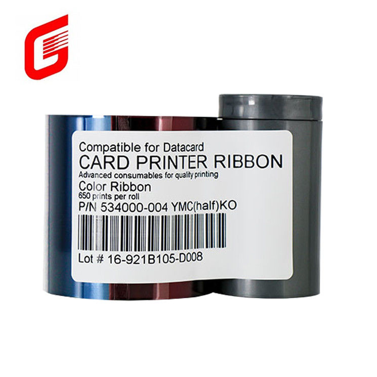 Original Datacard 534000-004 YMCKT Druckerband 650 Drucke für Kartendruckeranforderungen