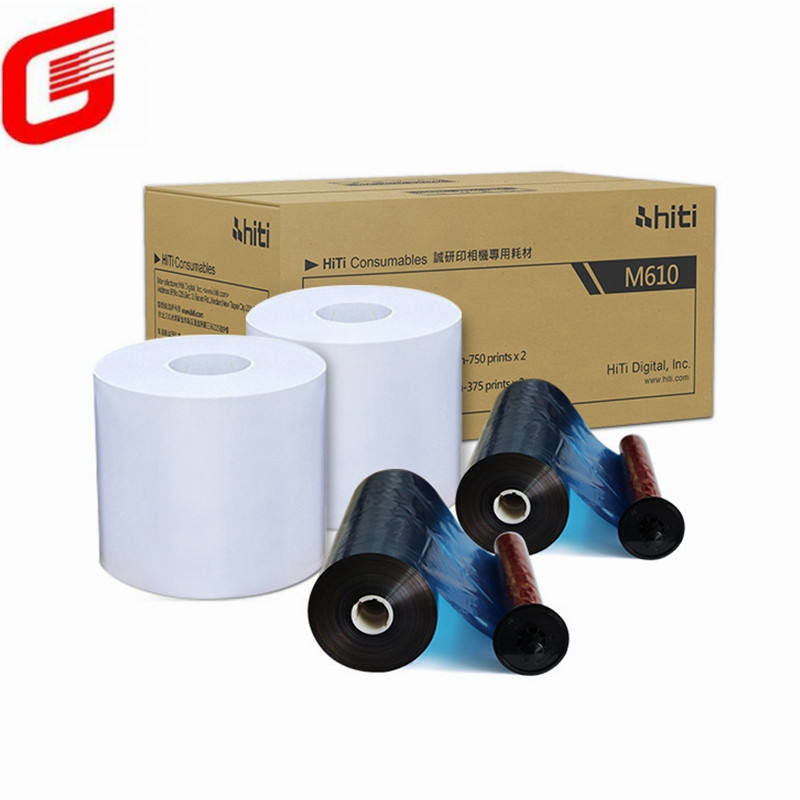 Top- Fotopapier und Band-Druck-Kit für den Foto-Drucker Hiti M610