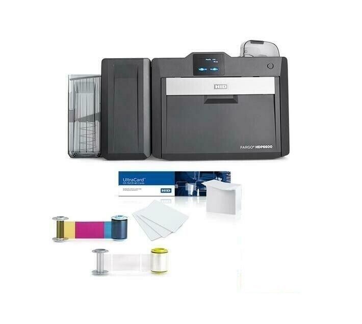High Definition HID Fargo HDP6600 Doppelseitiger Personalausweisdrucker für übergeordnete CR-80-Karten