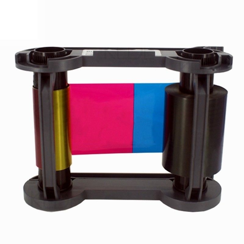 R5F008S13 YMCKO Farbdruckband 250 Bilder für den Evolis Zenius Primacy Elypso-Kartendrucker
