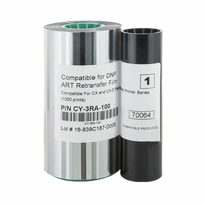 CY-3RA-100 Druckerband für kompatible DNP CX-D80 CX210 Retransfer 1000 Bilder pro