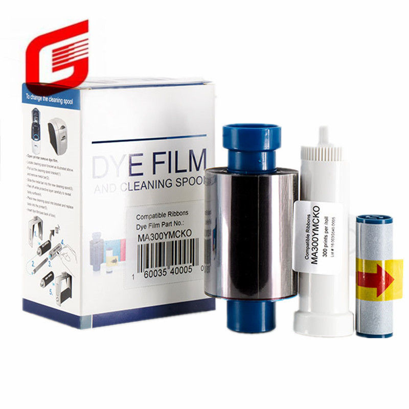 Farbdrucker-kompatibles Band für MAGICARD DYE FILM und Reinigungsspulver MA300