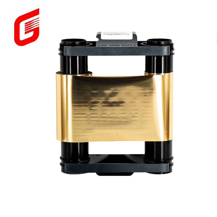 Kompatibles Band CBGR0500GL für Badgy 100 200 ID-Kartendrucker Metallgold 500 Bilder